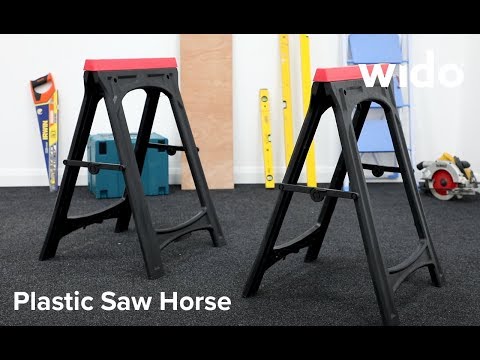 Wido Plastic Saw Horse Product Video (SHORSE)