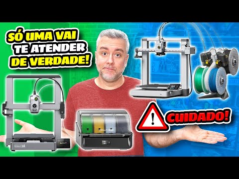 Bambu Lab A1 ou Creality Hi no canal 3D Geek Show