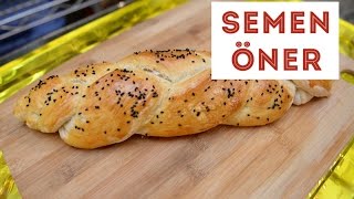 Evde Örgülü Ekmek Yapımı - SemenOner  - Yemek