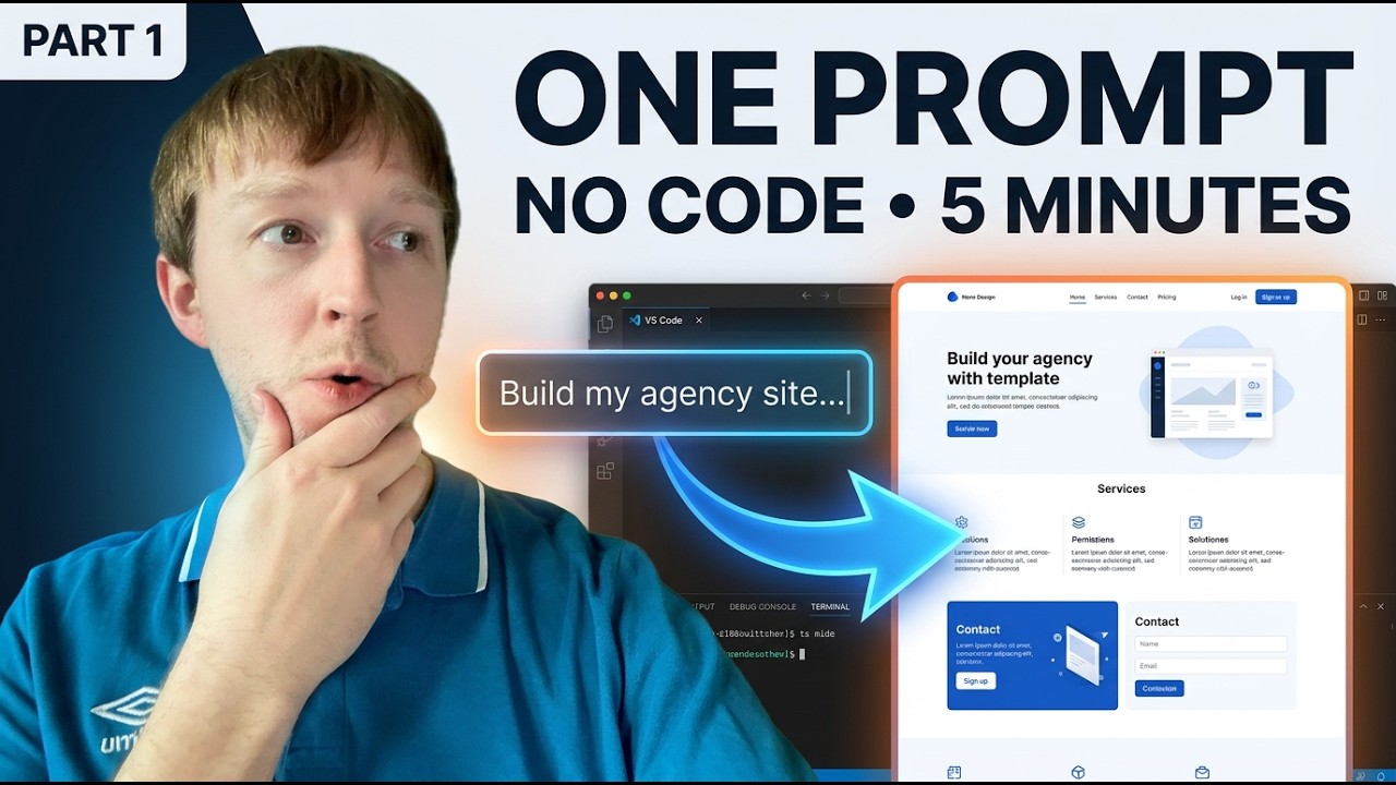 [Part 1] From Zero to Live Website with AI No Coding Needed - The Foundation