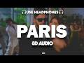 PARIS GURU RANDHAWA 8D AUDIO Lyrics