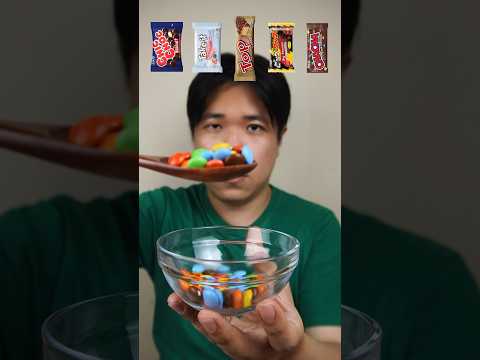 EATING VARIOUS DELFI CHOCOLATE #asmr #mukbang #shorts