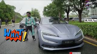 iShowSpeed Shocked by BYD Dancing Car! 😂🚗🔥 You’ve Never Seen This!
