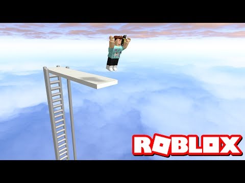 TALLEST DIVING BOARD IN ROBLOX