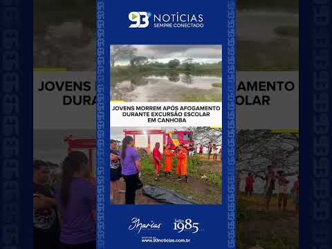 🖤 DOIS JOVENS MORREM AFOGADOS EM AÇUDE DURANTE VISITA ESCOLAR A COMUNIDADE QUILOMBOLA EM SERGIPE