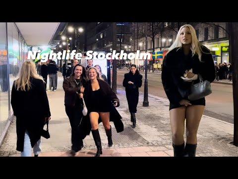 NIGHTLIFE IN STOCKHOLM CITY 2024 FULL TOUR