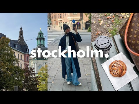 girls trip to stockholm | thrifting, swedish food & nightlife