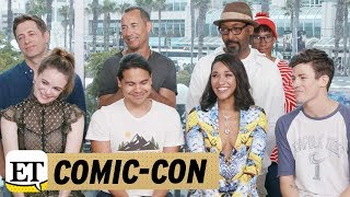Comic Con 2017: 'Flash' Stars Dish on WestAllen Wedding Iris Becomes 'Leader' for Team Flash in S… video