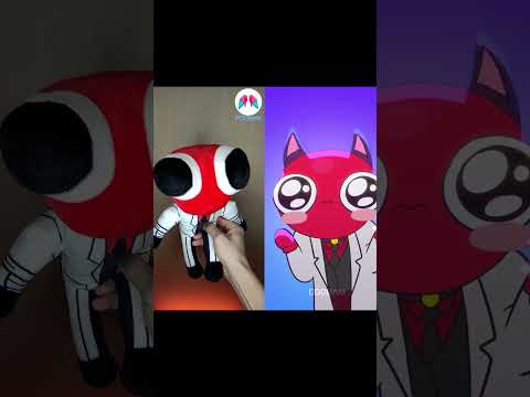[ Rainbow Friends ] Sad Cat Dance Ft. Blue & Green