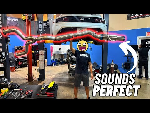 2023 Nissan Z Gets A Tomei Titanium Exhaust Installed!