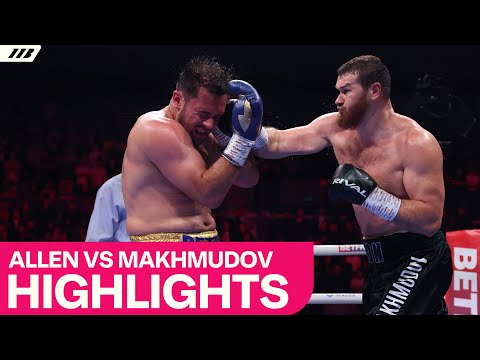 Dave Allen vs Arslanbek Makhmudov | FULL HIGHLIGHTS | Matchroom Boxing