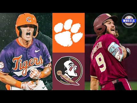 #3 Clemson vs #5 Florida State (Exciting Game!) | G2 | 2025 College Baseball Highlights