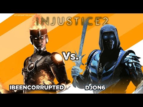 FIRE VS ICE - iBeenCorrupted (Firestorm) vs DjOn6 (Sub-Zero) - Injustice 2 Online Ranked Match