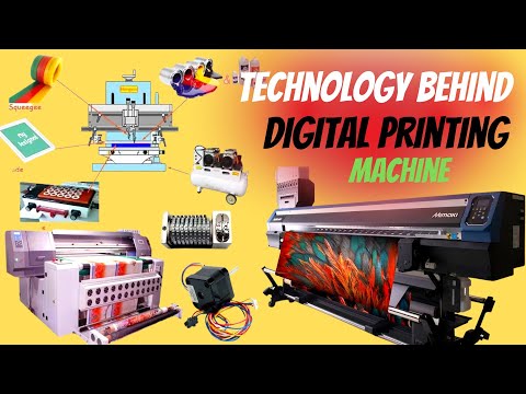 Technology Behind the Digital Textile Printing Machine