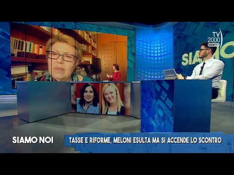 Siamo Noi (Tv2000), 17/02/2023 - Riforma fiscale: si accende lo scontro tra governo e parti sociali
