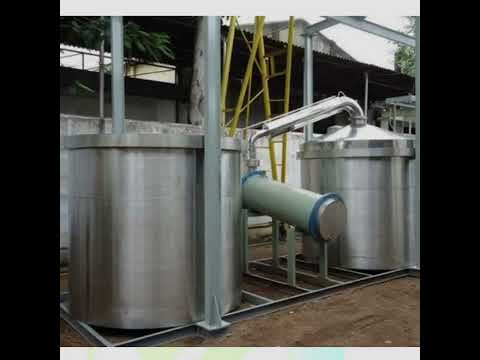 Stainless steel chemical process plant