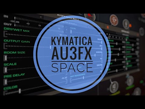 Kymatica AU3FX:Space Reverb FX Plugin for iOS (Finally an AUv3!) Walkthrough Demo