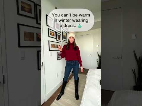 The only way to stay warm in winter!