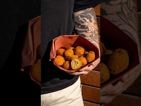 Underrated street food - Olive all'ascolana  #cooking