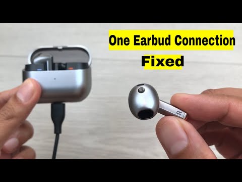 Samsung Galaxy Buds 3 - How to Fix One Earbud Not Working  - 3 Different Methods