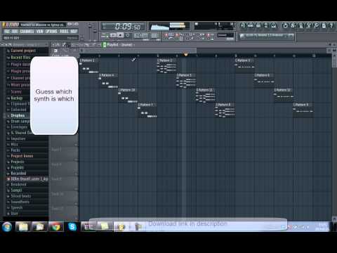 Harmor vs Massive vs Sylenth vs Sytrus - supersaw