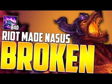 THE NEW NASUS BUFFS MADE HIM A BROKEN JUNGLER! | 200 STACKS AT 10 MINUTES! - HOW TO DOMINATE EP. 46