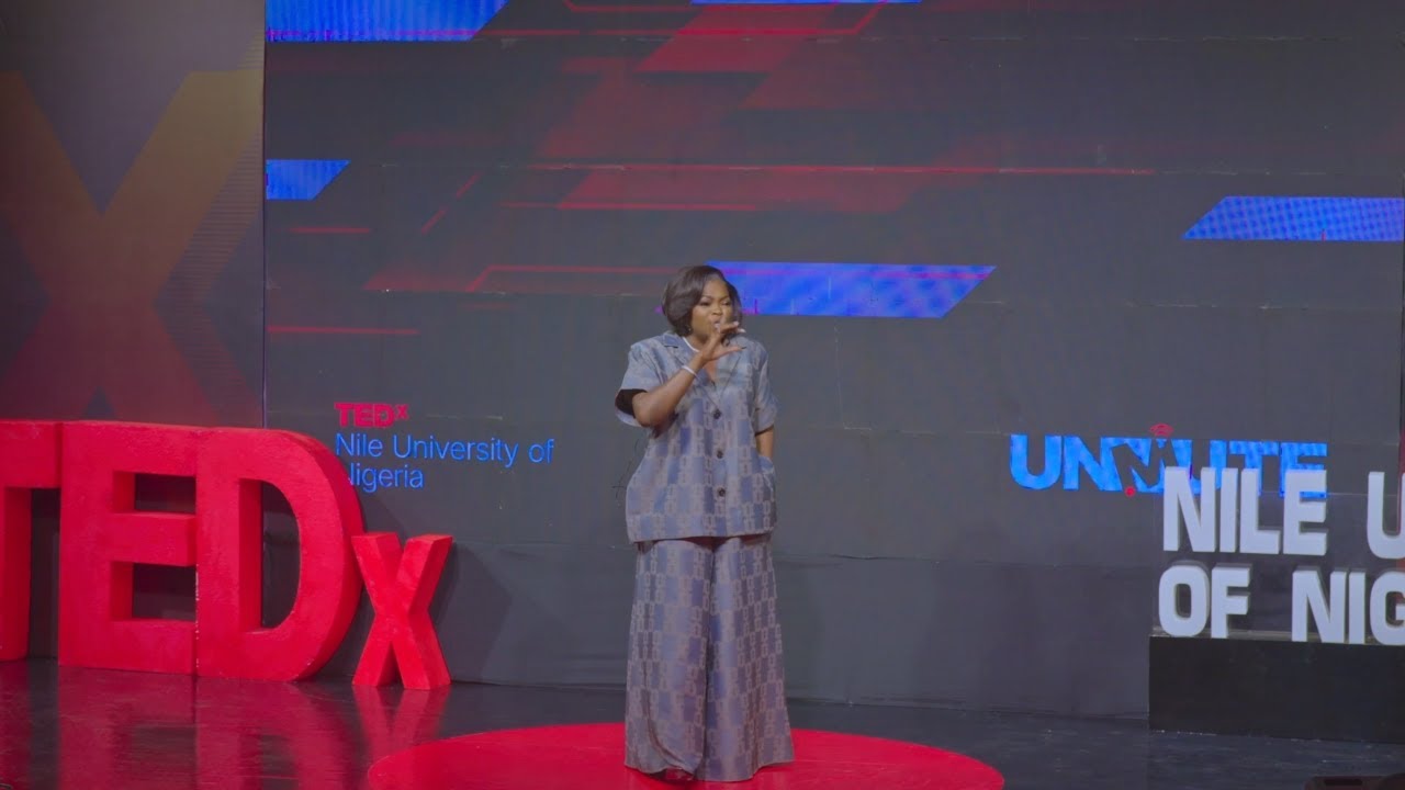 The Stories We Laugh At but Never Talk About | Funke Akindele | TEDxNile University of Nigeria