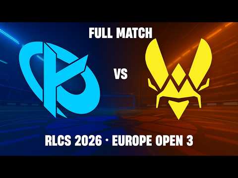 [FULL MATCH] KCorp vs Vitality | RLCS 2026 Europe - Open 3