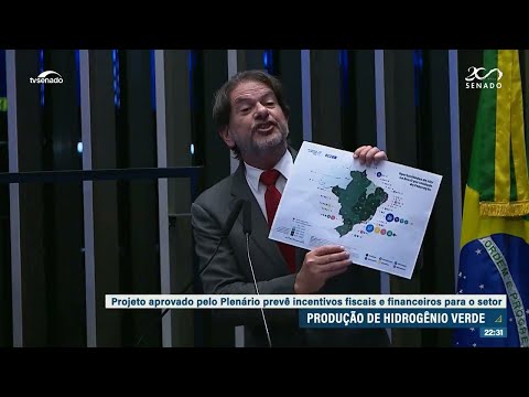 Após aprovação no Senado, marco legal do hidrogênio verde volta à Câmara