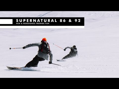 The 2017 LINE Supernatural 86 & 92 Skis - Freeride Fun for Hardpack