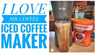 I LOVE Mr Coffee Iced Coffee Maker How to make Iced Coffee