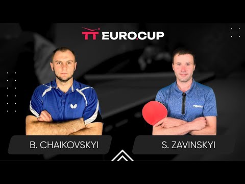 19:15 Bohdan Chaikovskyi - Serhii Zavinskyi 27.10.2023 TT Euro.Cup  Ukraine Professional. TABLE 3
