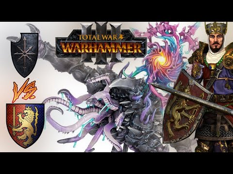 The King & THE BEAST | Warriors of Chaos vs Bretonnia - Total War Warhammer 3
