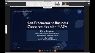 6 – Non-Procurement Business Opportunities with NASA
