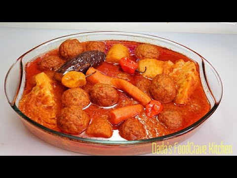 How To Cook Fish Ball Stew |Thiou Boulette Jane | With An Added Twist |Dada's FoodCrave Kitchen. 🇬🇲