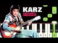 KARZ Theme Music Piano Tutorials Piano Notes Piano Online Pianotimepass Karz Karztheme