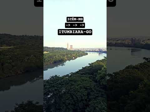 Divisa de Minas Gerais com Goiás as margens do rio Paranaiba!