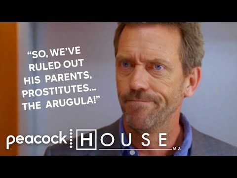 “We’ve Ruled Out His Parents, Prostitutes… The Arugula!” | House M.D.