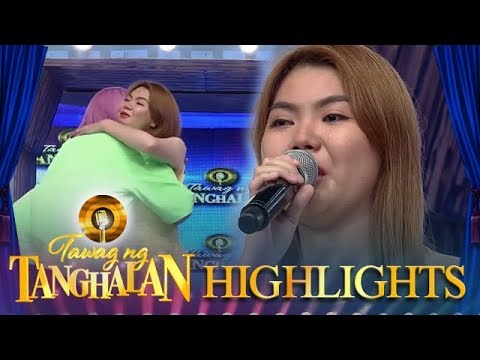 Mindanao contender Charlene Mae Fiel becomes emotional | Tawag ng Tanghalan