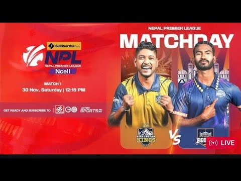 Janakpur Bolts ⚡Vs Biratnagar Kings👑 Match 1 Highlights|| NPL Match 01 Highlights In Full HD |
