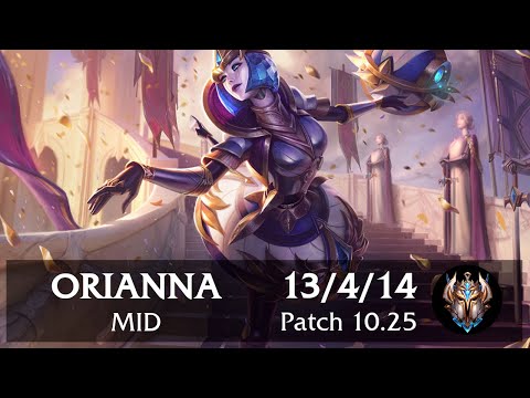 Orianna Mid vs Qiyana | Pinoy Challenger Replay Preseason Patch 10.25