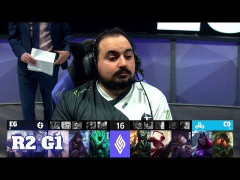 Evil Geniuses vs Cloud 9 - Game 1 | Round 2 Playoffs S11 LCS Summer 2021 | EG vs C9 G1
