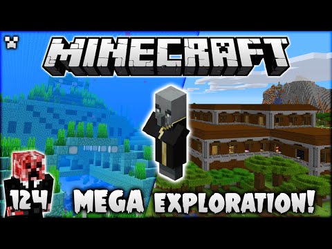 MEGA Minecraft Exploration! | Minecraft Survival Let's Play