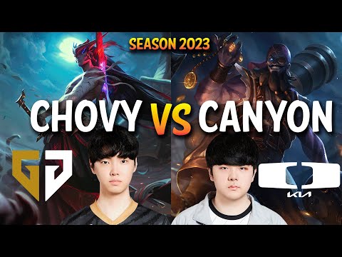 GEN Chovy VS DK Canyon - Chovy YONE VS Canyon RYZE - (Chovy, Clid VS Canyon, Viper, Delight)