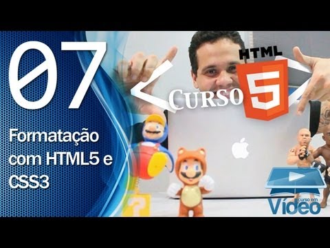 Curso de HTML5 - 07 - Formatação de Texto com HTML5 e CSS3 - by Gustavo Guanabara