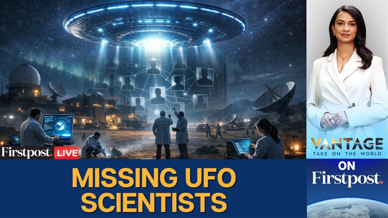 LIVE: The Mystery Of The Missing UFO Scientists | Vantage on Firstpost