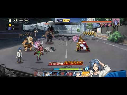 Club Challenge Boros Damage after RMG (not full build) | One Punch Man : The Strongest