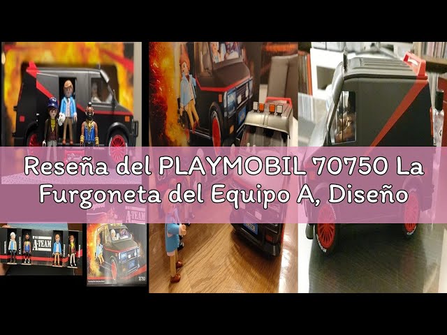 Vídeo relacionado con PLAYMOBIL 70750 La Furgoneta del Equipo A, Diseño icónico para Fans, coleccionistas y niños, de 5 a 99 años
