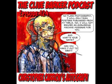 124 : Christopher Carrion's Autograph