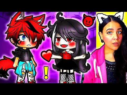 In Love With A Vampire...🧛&zwj;♂️💘 Gacha Life Mini Movie Love Story Reaction